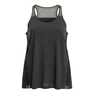 Nike Women’s Mesh Racerback Athletic Tank Top Black Size Medium